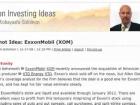 The Implications of ExxonMobil's XTO Acquisition
