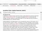 A Positive Outlook for Applied Materials